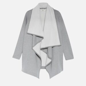 UGG Janni Light Gray Waterfall Cardigan